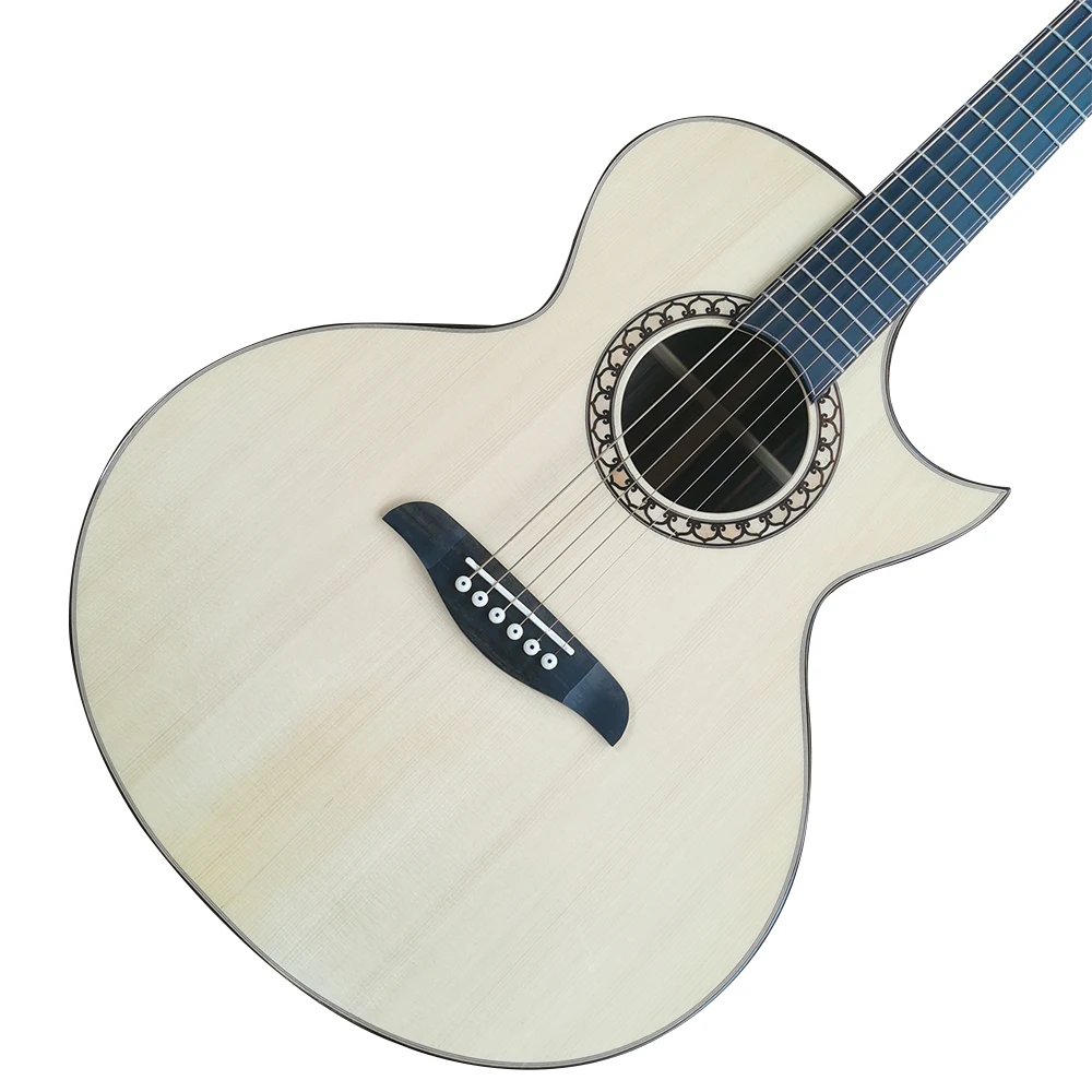 41 sj series solid wood European spruce black refers to acoustic acoustic guitar