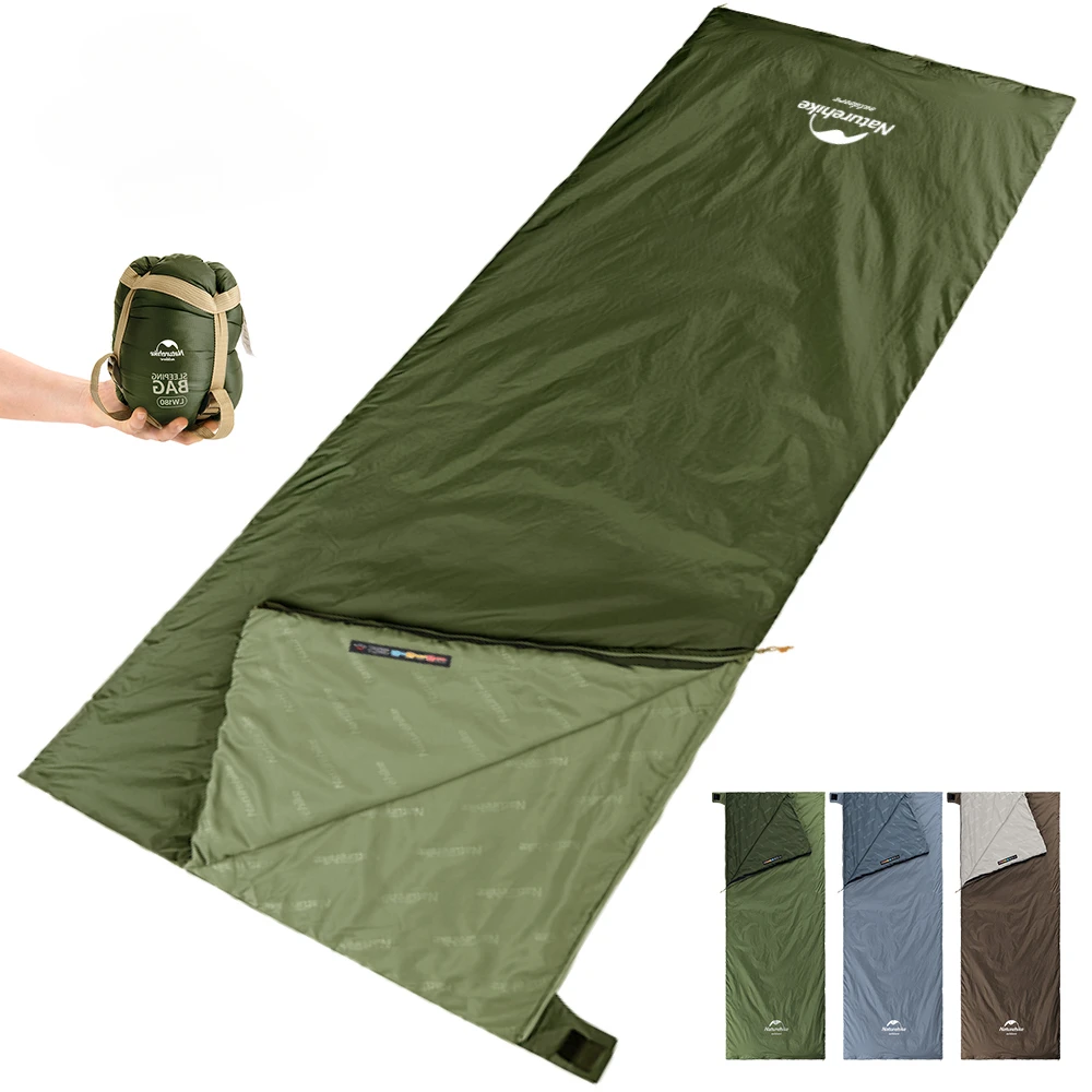 Ultralight Cotton Sleeping Bag Spring Summer Sleeping Bag Outdoor Hiking Camping Sleeping Bag Warm and Comfortable Sleep At Ease