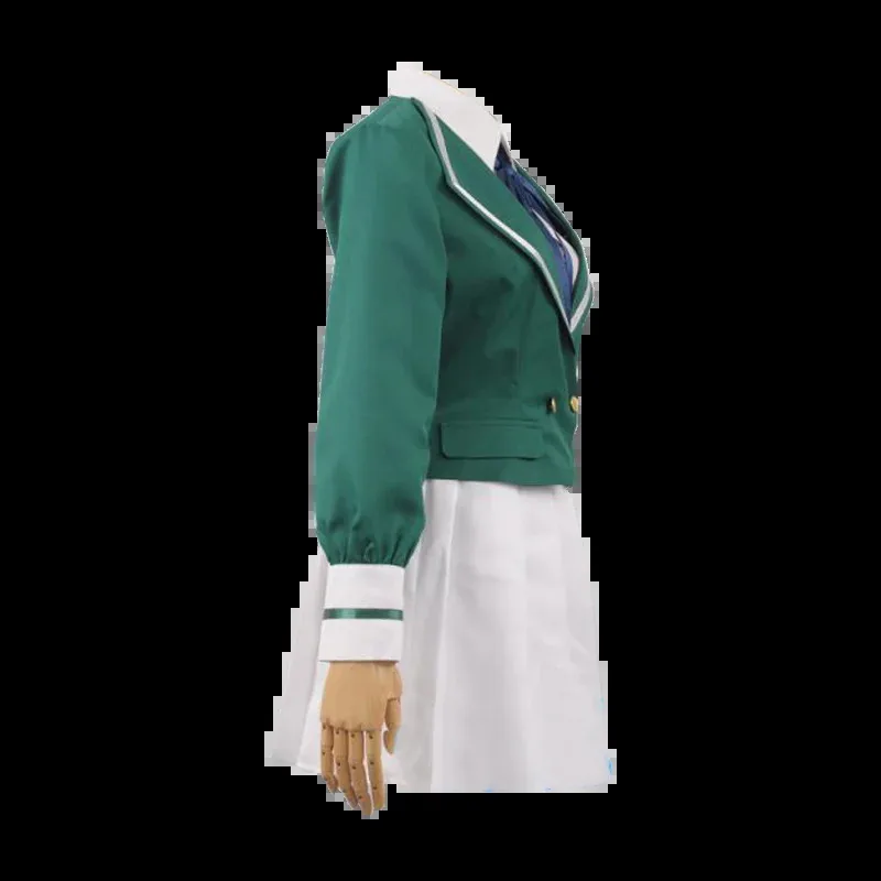 Anime ZOMBIE LAND SAGA 호시카와 릴리 코스프레 의상 카니발 할로윈 학교 JK 제복 의상 맞춤 제작