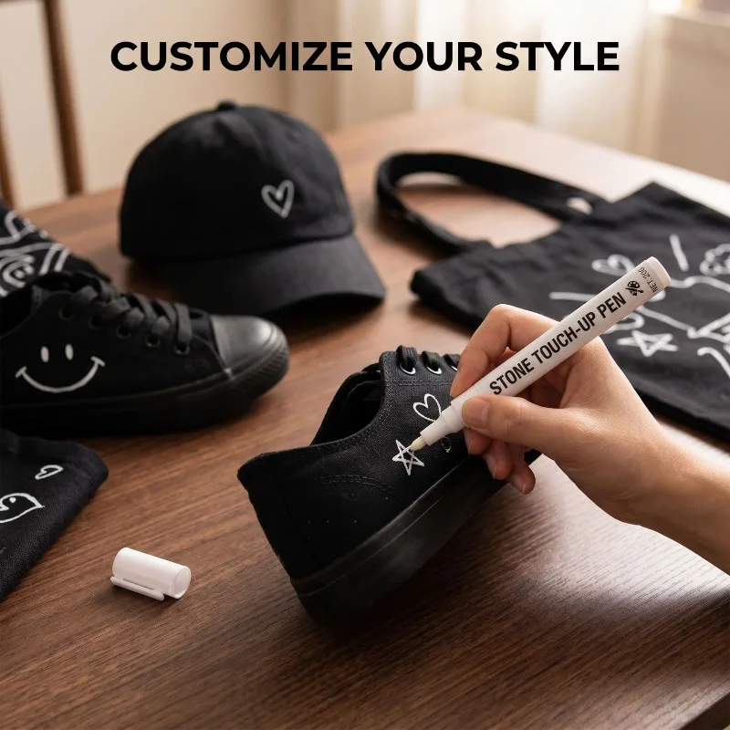 10pcs No Bleed Fabric Paint Marker Permanent Textile Pen DIY Graffiti Clothes Canvas Bag Drawing Signature Pen