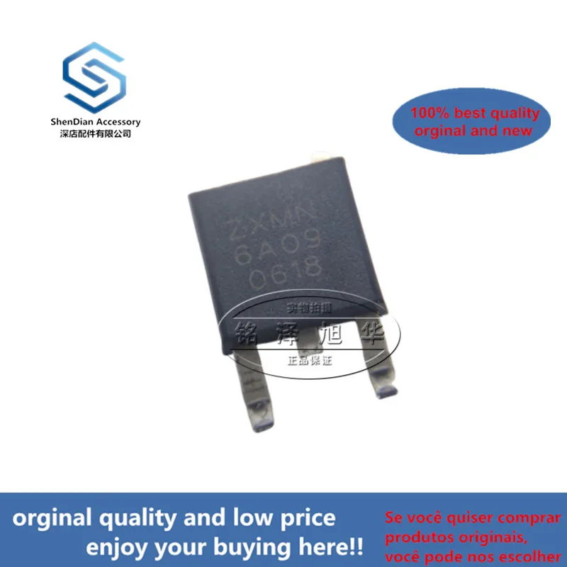 10pcs 100% orginal new best qualtiy ZXMN6A09KTC ZXMN6A09  60V TO252 MOS 60V N-CHANNEL ENHANCEMENT MODE MOSFET IN DPAK