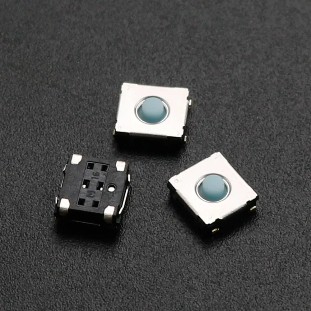 YuXi 6x6mm Mouse Micro Switch Patch Mini Switch Button For Xiaomi Microsoft Arc Touch Sculpt Blue Shadow 4000