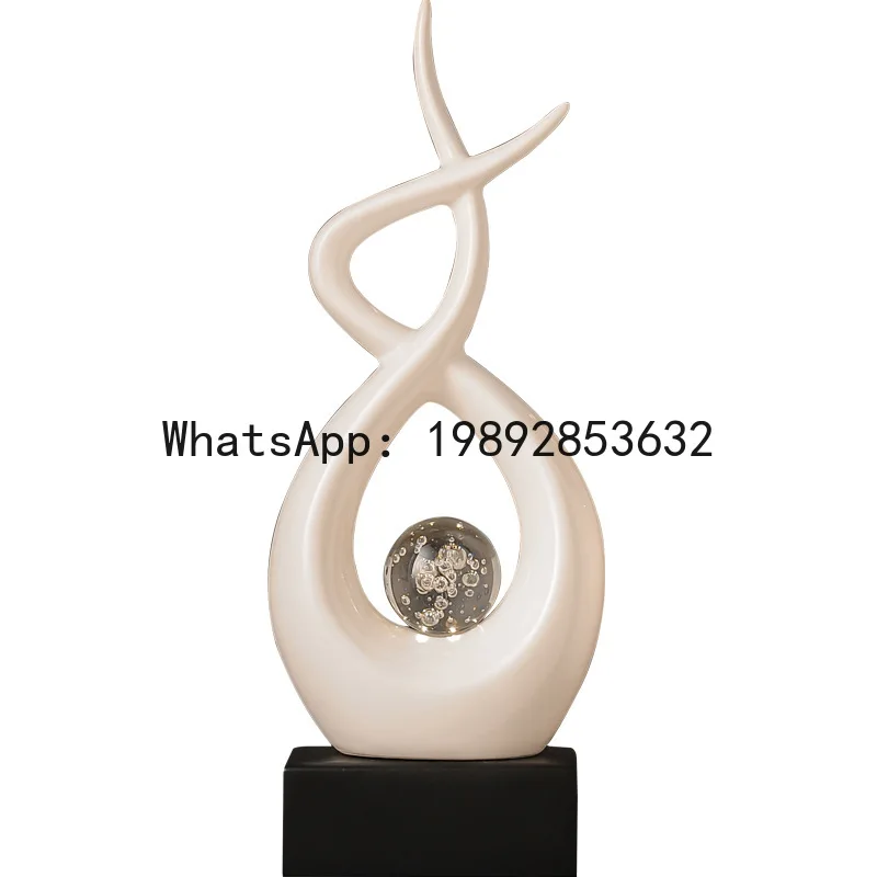 

Wind and water rising ornaments office entrance home high-end decorations