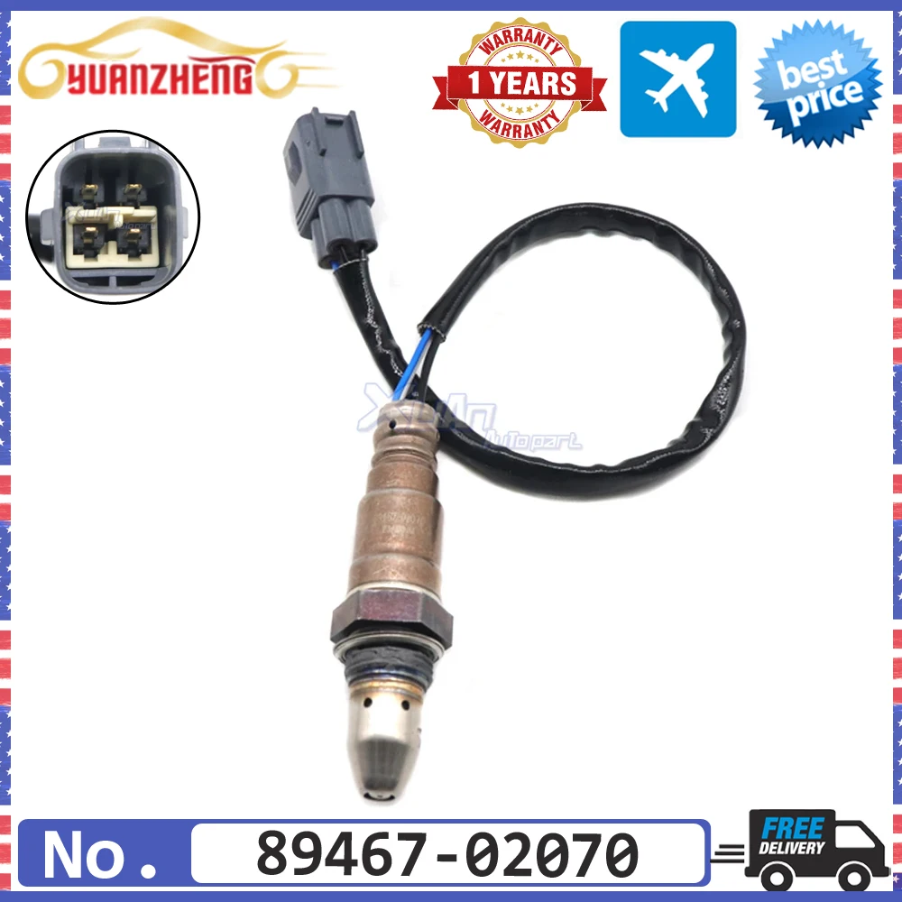 

89467-02070 NEW Air Fuel Ratio Lambda O2 Oxygen Sensor For Toyota Corolla Matrix Prius 234-9112 2349112 8946702070