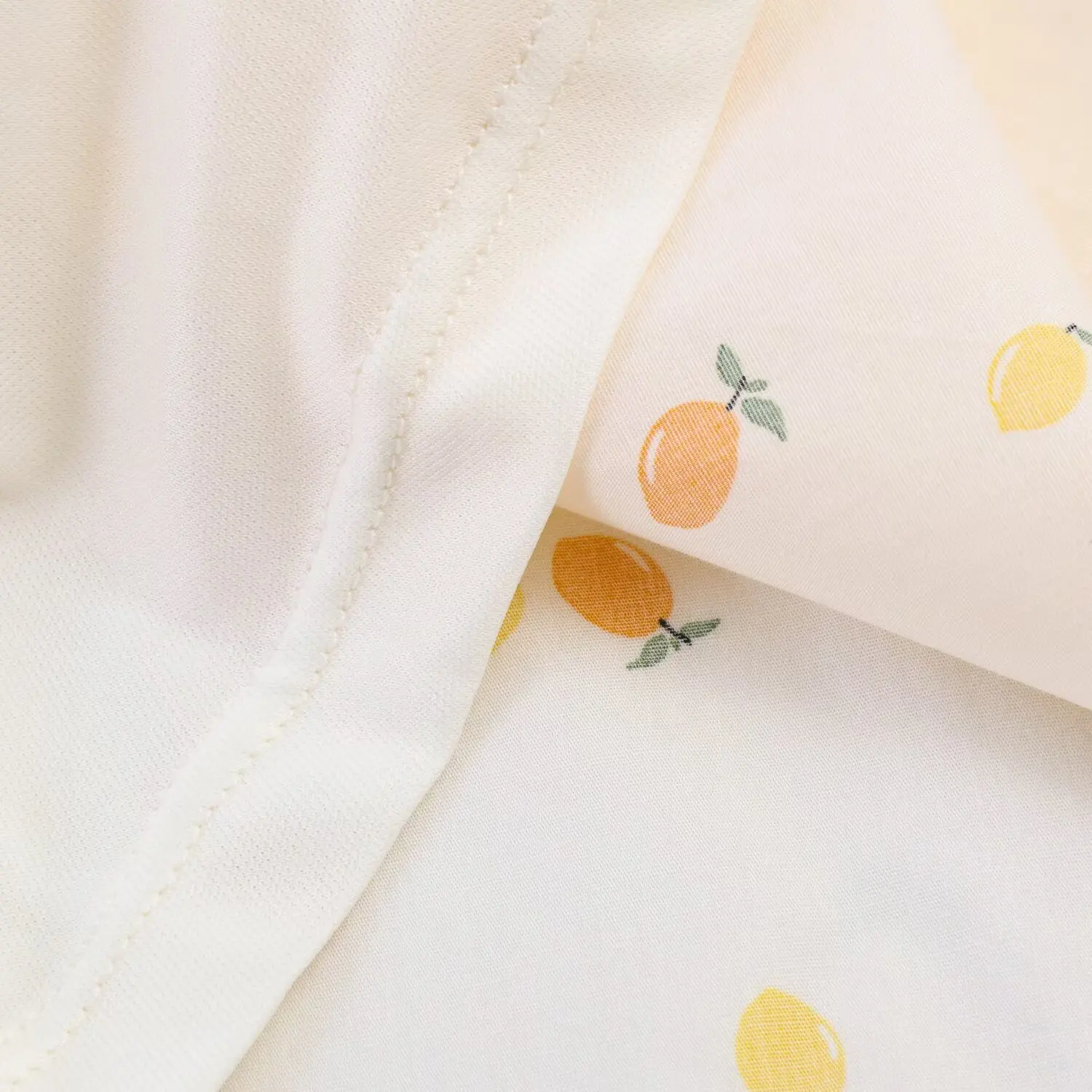 BSAY 2026 Sommer Neues Damenkleid mit Fruchtprint, Neckholder, Midi-Länge, Ärmellos, A-Linie, Süßes Freizeitkleid für Strand und Urlaub – Detail 4