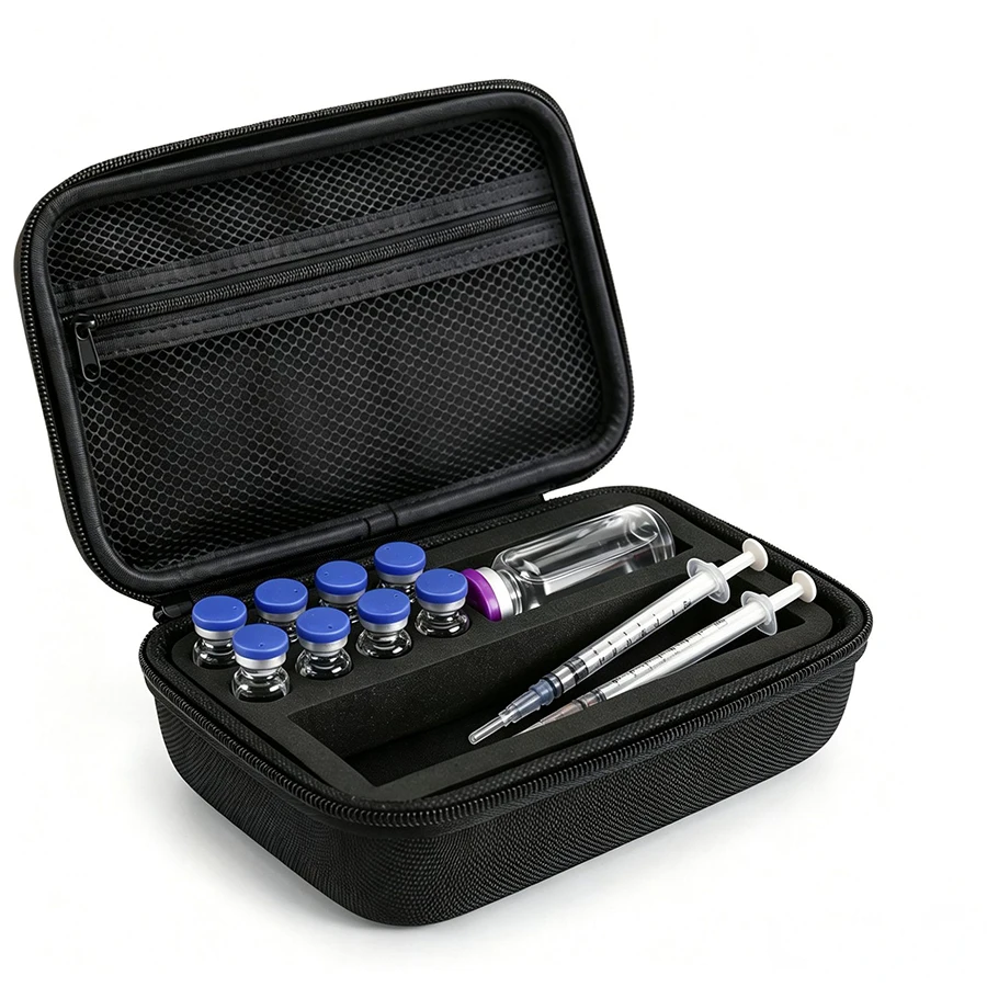 EVA Tragbare Insulin-Aufbewahrungsbox Widerstandsfähiger Wasserdichter Insulin-Organizer für Diabetiker - Große Kapazität Schutz-Aufbewahrungsboxen – Detail 1