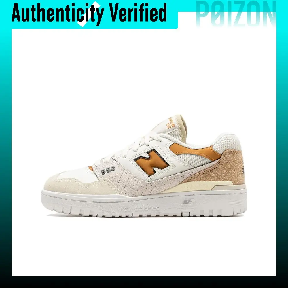 New Balance NB 550 Abrasion Resistant Breathable Abrasion Resistant Breathable Low top Vintage Basketball Shoes Women's BBW550ST