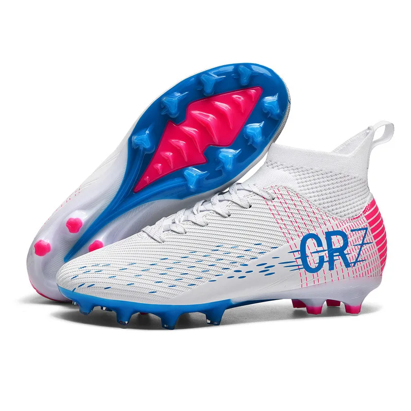Picture 6: Professional Football Boots Kids Soccer Shoes Society Football Cleats FG Ultralight Training Soccer Sneakers Outdoor Sports Shoe