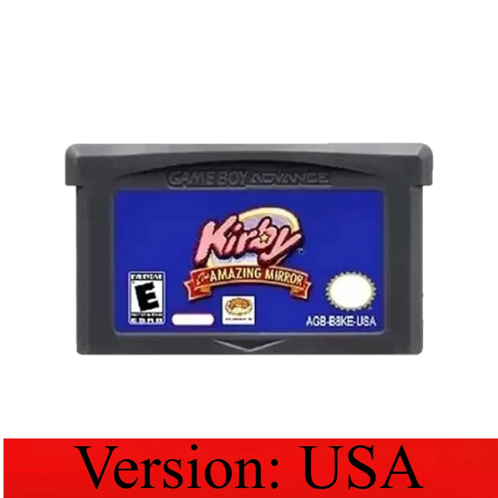 Kirby 32-Bit Game Card GBA Game Video Game Cartridge Console Card Emerald Amazing Mirror Dream Land Classic Game Collection view 4