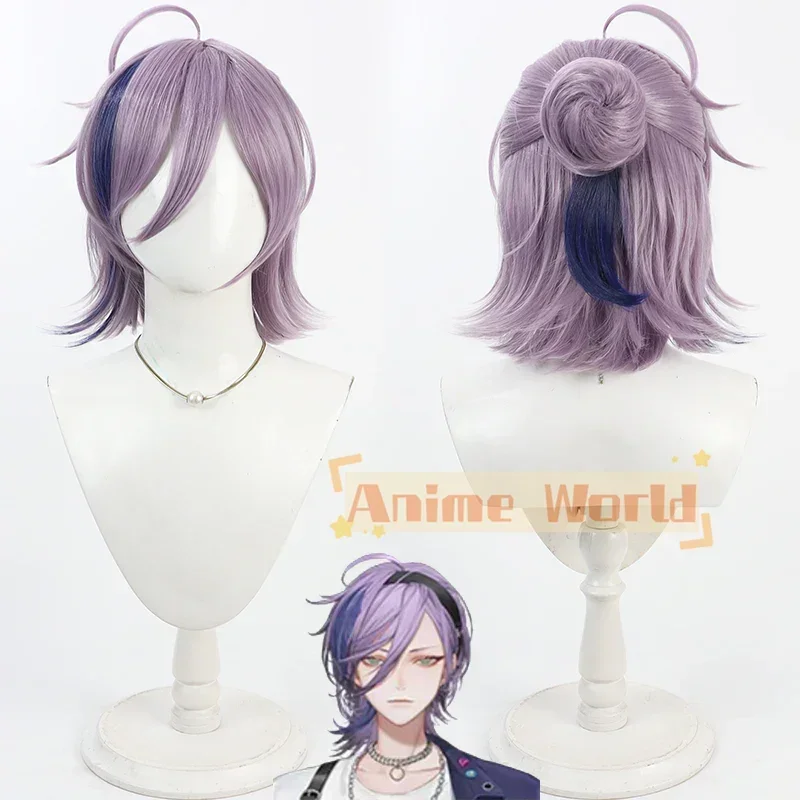 Virtual YouTuber NIJISANJI Sakaki Ness 3SKM Outfit Cosplay Wig Halloween Wigs