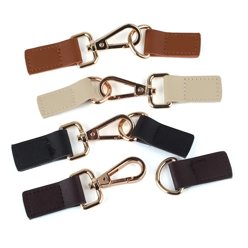 3 Paar Pu-Leder-Aufnäh schalter mit schwarzem Harzhorn knopf für Garderoben jacke Kleidungs knöpfe Ersatz-Kit – Detail 2