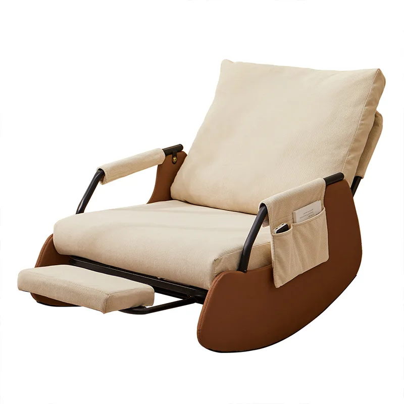 Rocking Chair Reclining Chair Living Room Balcony Household Rocking Chair Single Lazy Sofa  Leisure Rocking