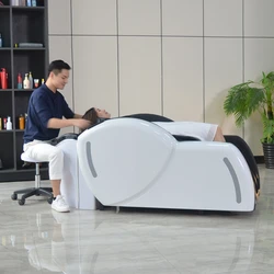 Salon Basin Chair Japanese Spa Hair Washing Head Spa Professional Hairdressing Shampoo Headspa Massage Table Water Bowl Cadeira