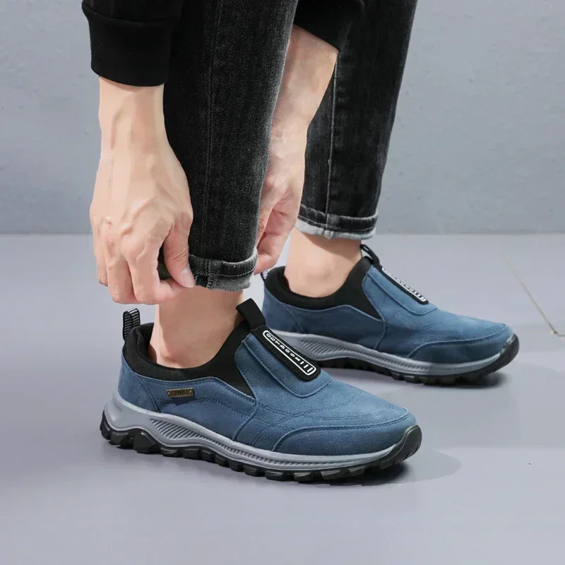 YRZL Herren Outdoor Camping, leichtes Laufen, Joggen, Freizeit Bergsteigen, Herrenschuhe, rutschfeste Wanderschuhe Mann – Detail 13