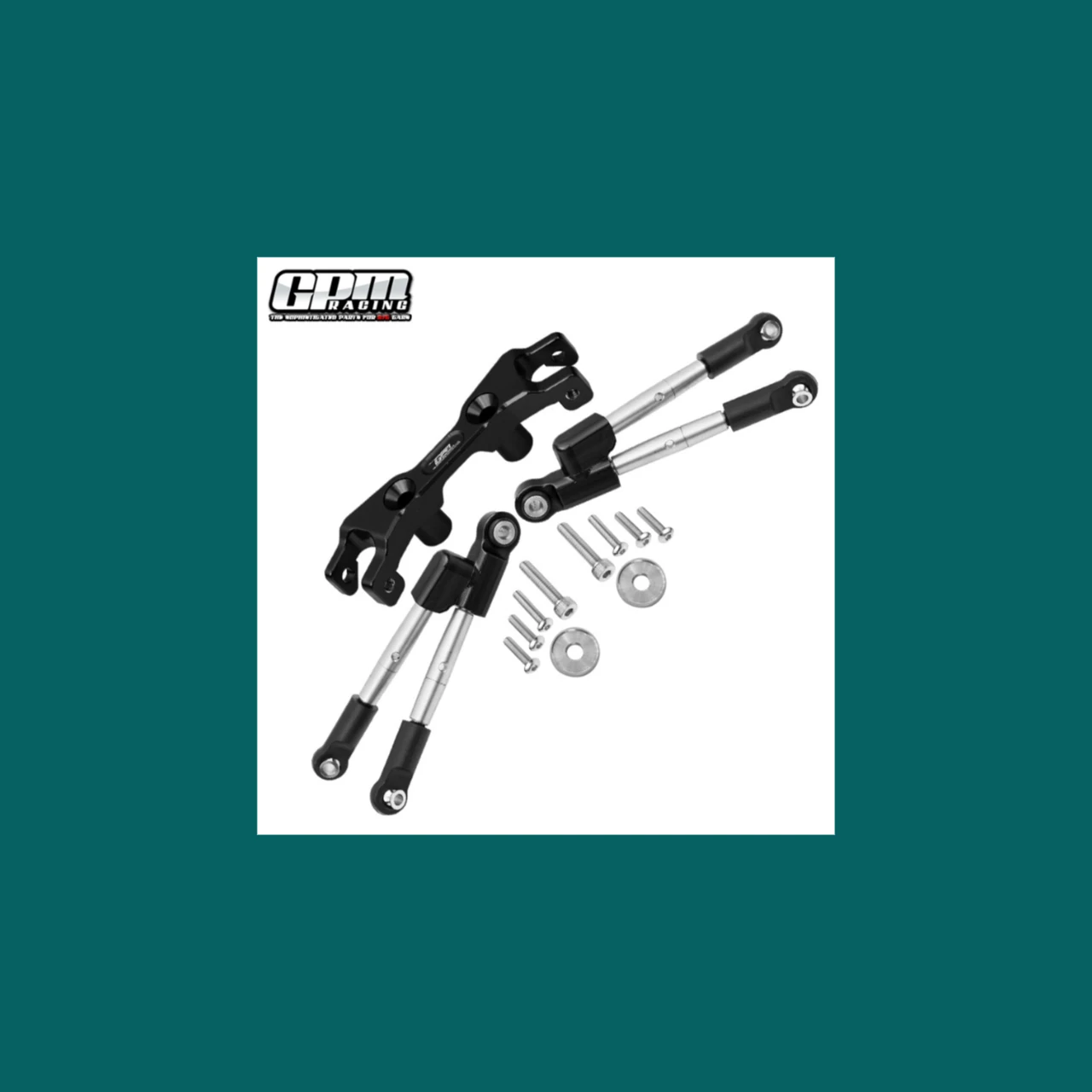 

GPM Alloy Rear Tie Rods With Stabilizer For TRAXXAS 1/10 Hoss 4X4 VXL 3S