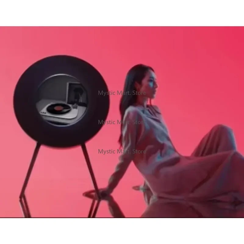 Floating Subtitle Lyrics Speaker MO-RR-OR-ART R1: Bluetooth HiFi Stereo for Smart Home Gifts