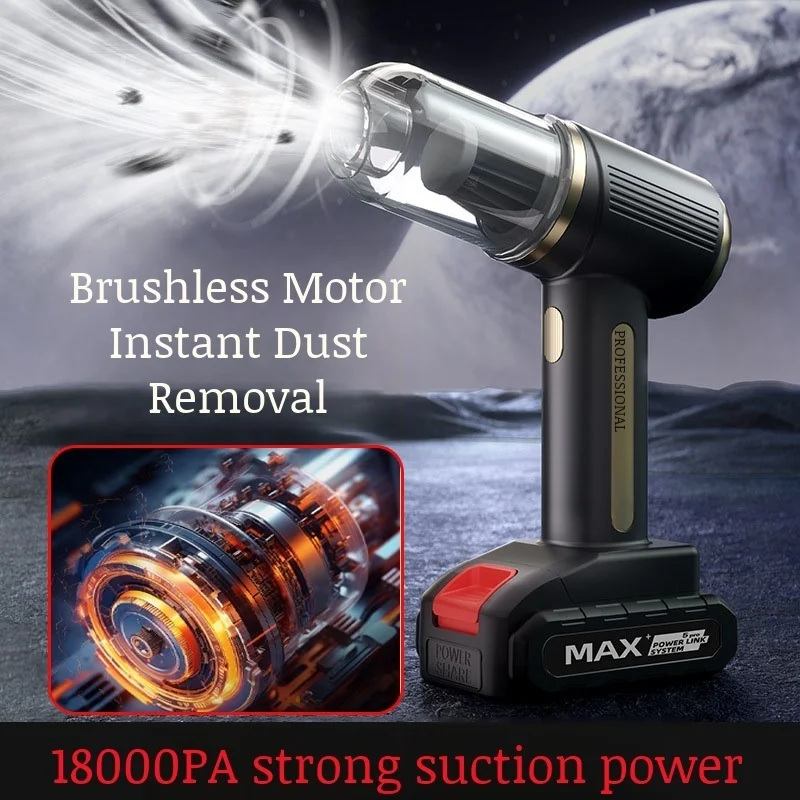 

Home vacuum cleaner efficient handheld brushless powerful large suction car vacuum cleaner