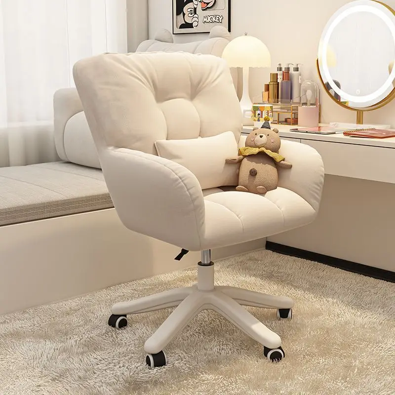Bedroom comfortable sedentary college student desk chair office household swivel chair