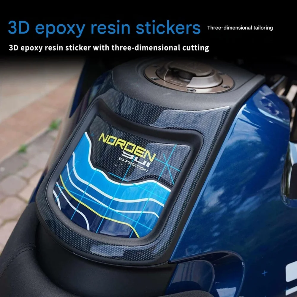 For Husqvarna Norden 901 Pre-Cut Complete Fairing Stickers Precise Fit Original Body Panels For Hassle-Free DIY Installation - view 3