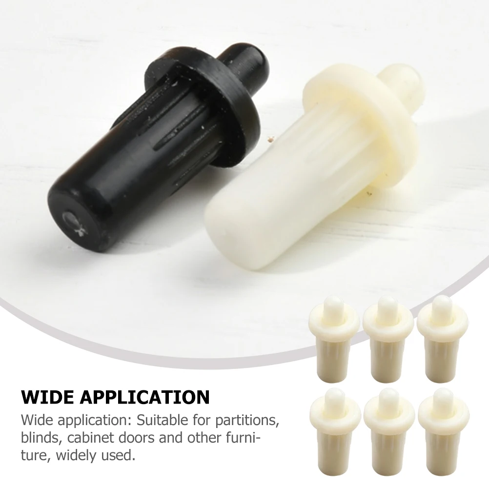 

100pcs Furniture Connector Cabinet Door Pin Shutter Repair Pins Plastic Blinds Replacement Hardware Window Fastener