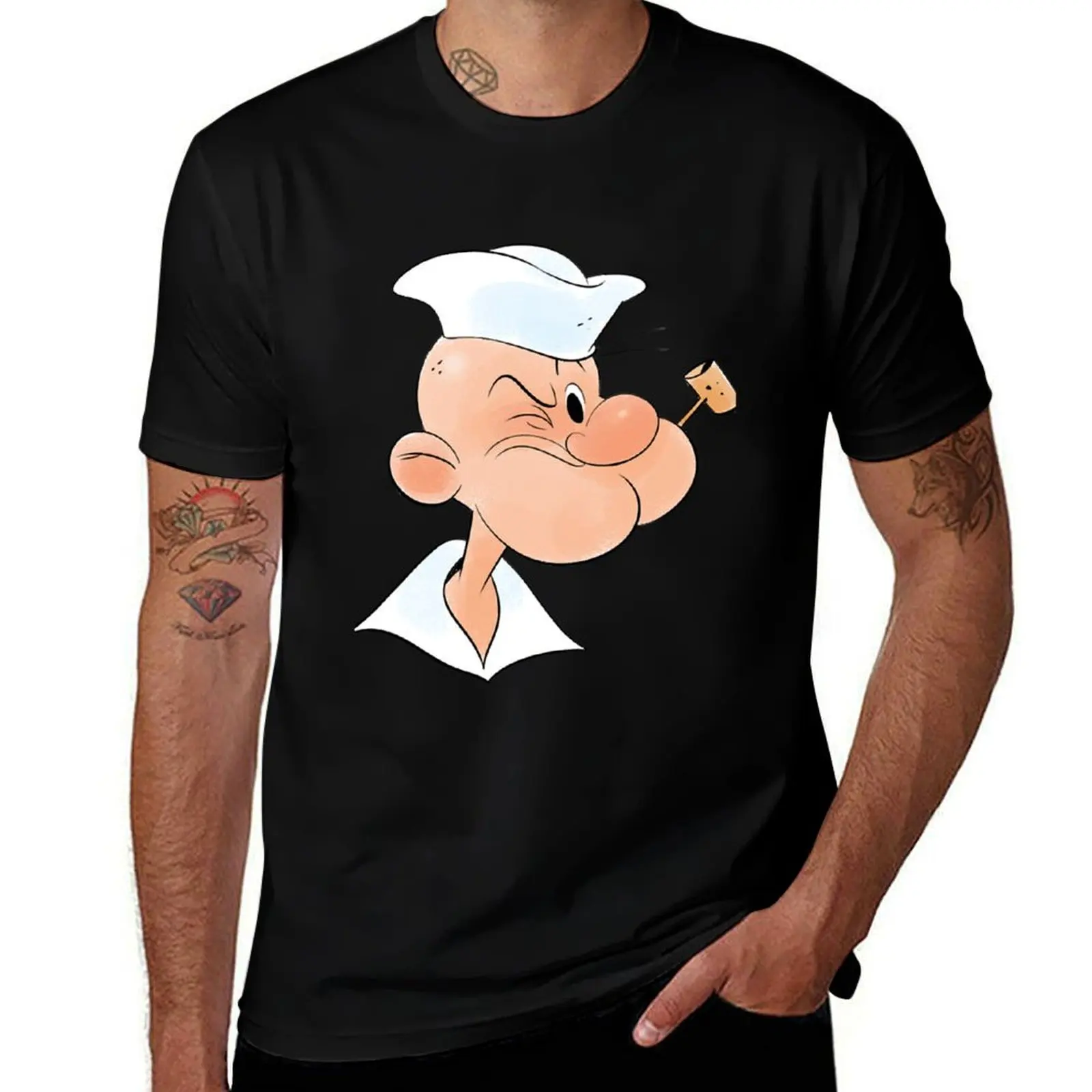 Popeye Classic T-Shirt blanks custom t shirt vintage t shirts mens clothing