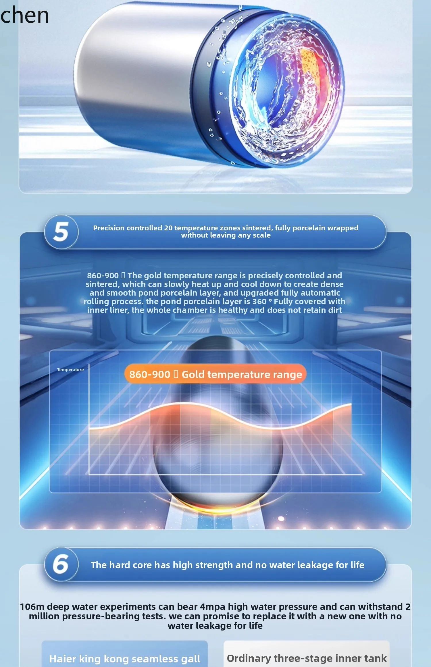 ZML electric water heater official household bath first-class energy efficiency 60L magnesium rod liner