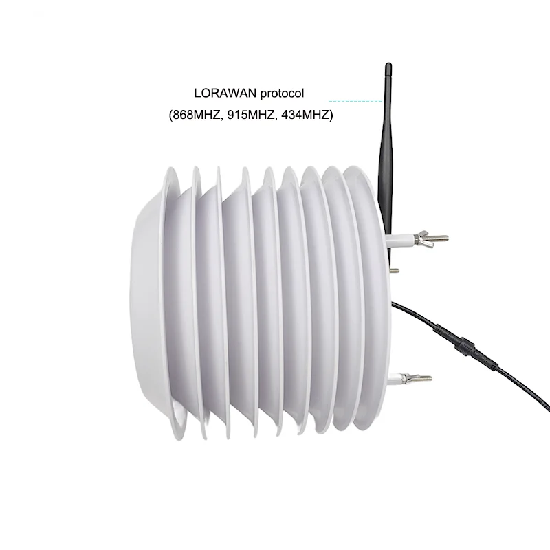 

High Precision Lorawan Collector Air O2 Co Co2 Nh3 H2S Pm2.5 Temperature And Humidity Gas Analyzer For Agriculture