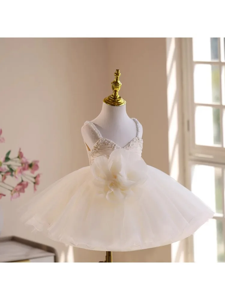 Neues Kinder-Ballkleid für Gastgeberinnen, Klavieraufführungen, Geburtstage, Hochzeiten, Blumenmädchen A5024 Großhandel Mädchen-Abendkleider – Detail 6