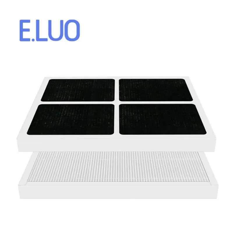 HEPA Activated Carbon Composite Filter For 3M Air Purifier KJEA200 MFAC01-CN FACF01-CN 280*370*30mm