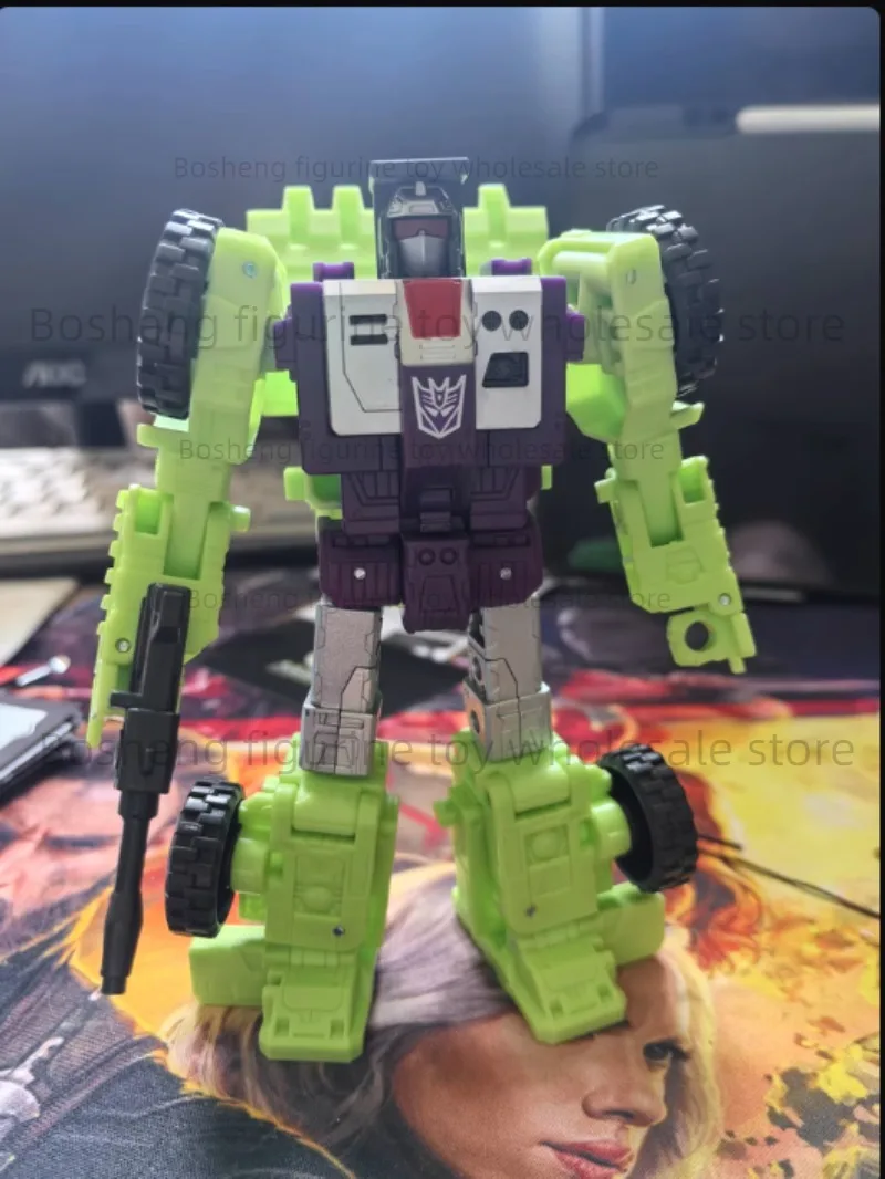 ของเล่น Hasbro Studio Series: Voyager Class Transformed รุ่น The Movie Constructicon Scrapper (ส่วนหนึ่งของ Devastator) ของใหม่