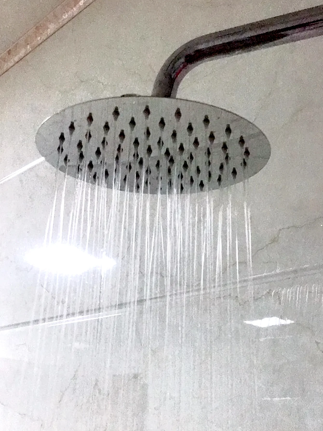High Quality 10/8/6 Inch Stainless Steel Ultra-Thin Waterfall Shower Heads Rainfall Shower Head Rain Square Round 2023 New