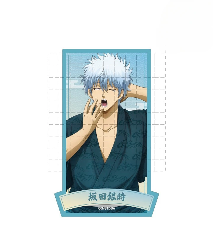 Game Sakata Gintoki Hijikata Toshirou Okita Sougo Takasugi Shinsuke Acrylic Stand Figure Doll Anime Keychain Keyring for Gift