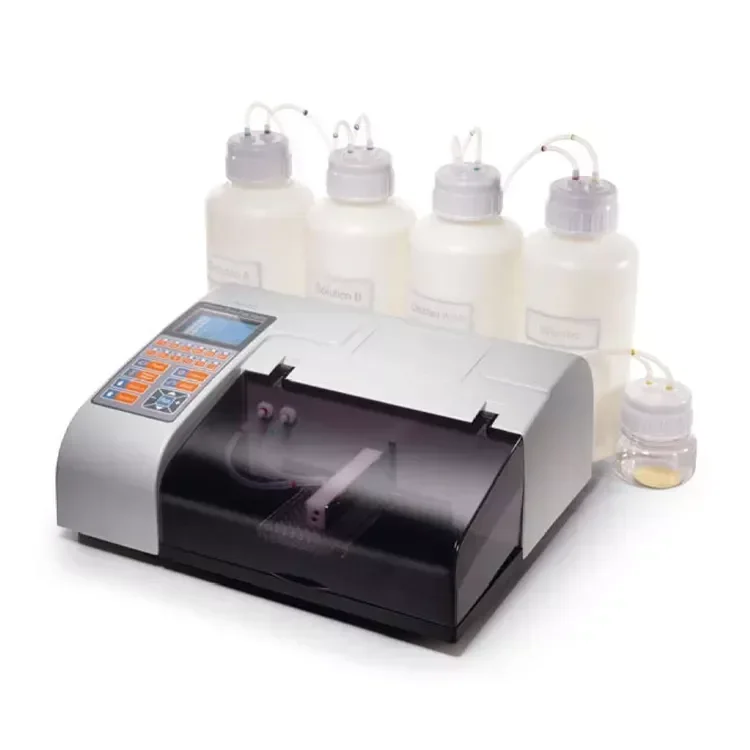 Lavadora de microplacas totalmente automática Lavadora de microplacas Elisa Lector Elisa portátil Lavadora de microplacas completamente automática