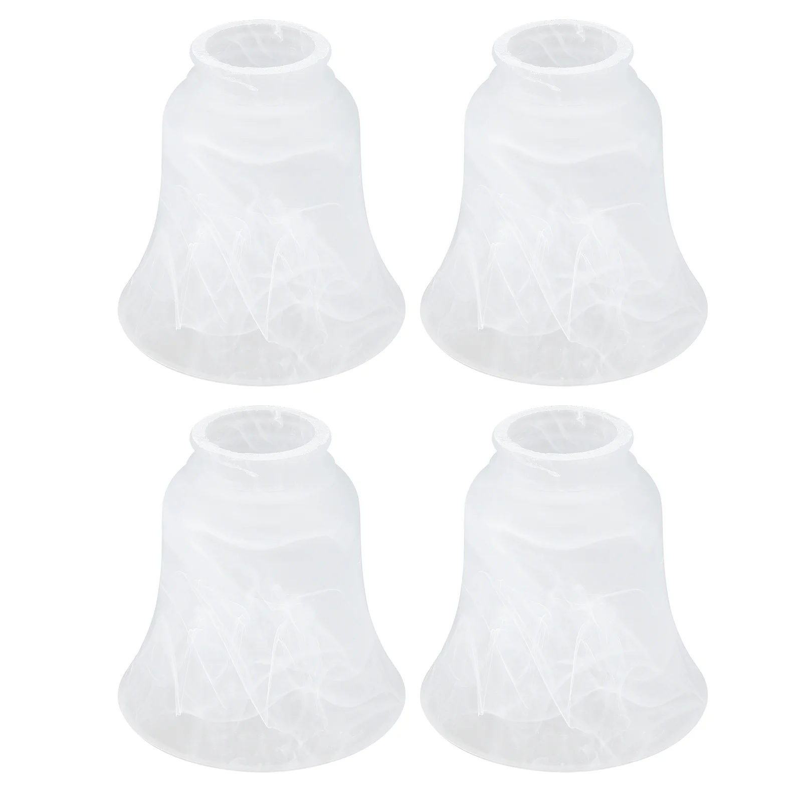 

4 шт., абажур из матового стекла, премиум-класса, диффузное освещение, декоративная крышка для настольной лампы, люстры, настенный светильник, потолок