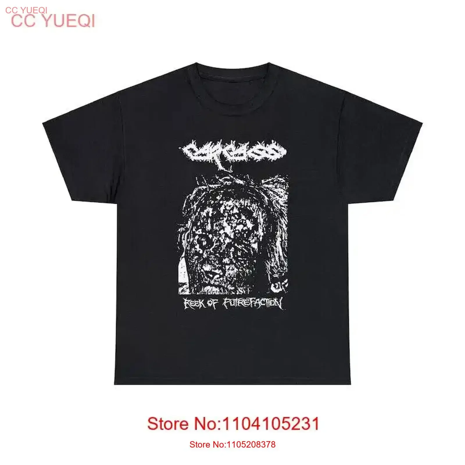 Carcass Reek of Putrefaction T Shirt Grindcore Vintage Terrorizer Brutal Truth vintage Washed graphic Casual Slightly Stylish