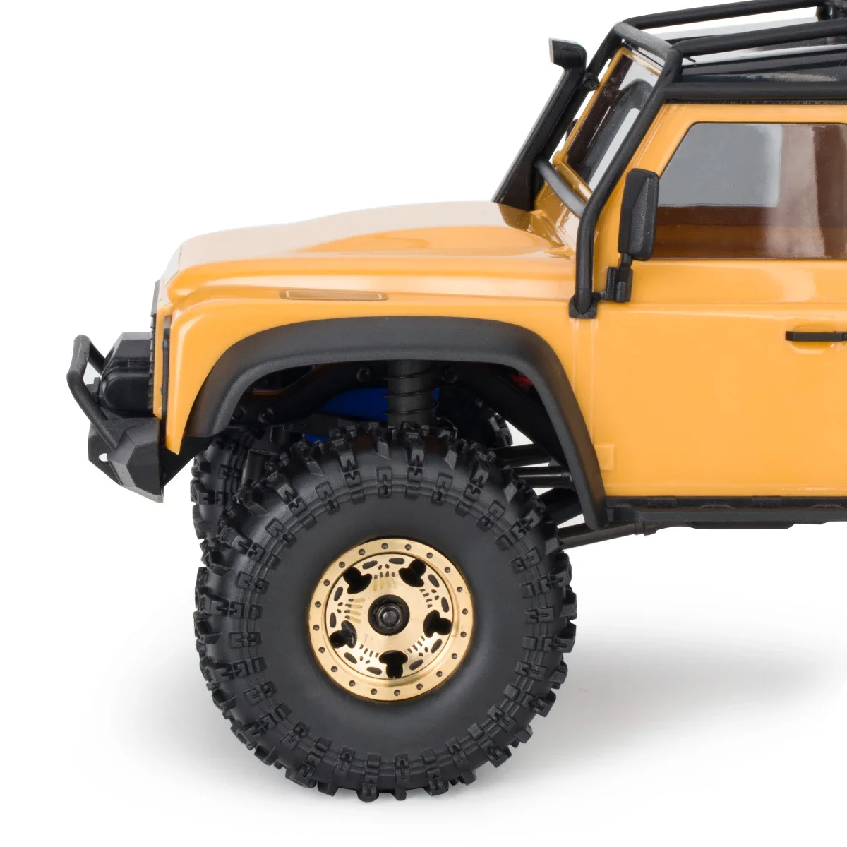 4 pçs 62mm 1.0 "pneu de roda de borracha macia para 1/18 1/24 rc rastreador carro axial scx24 TRX4-M atualizar peças acessórios