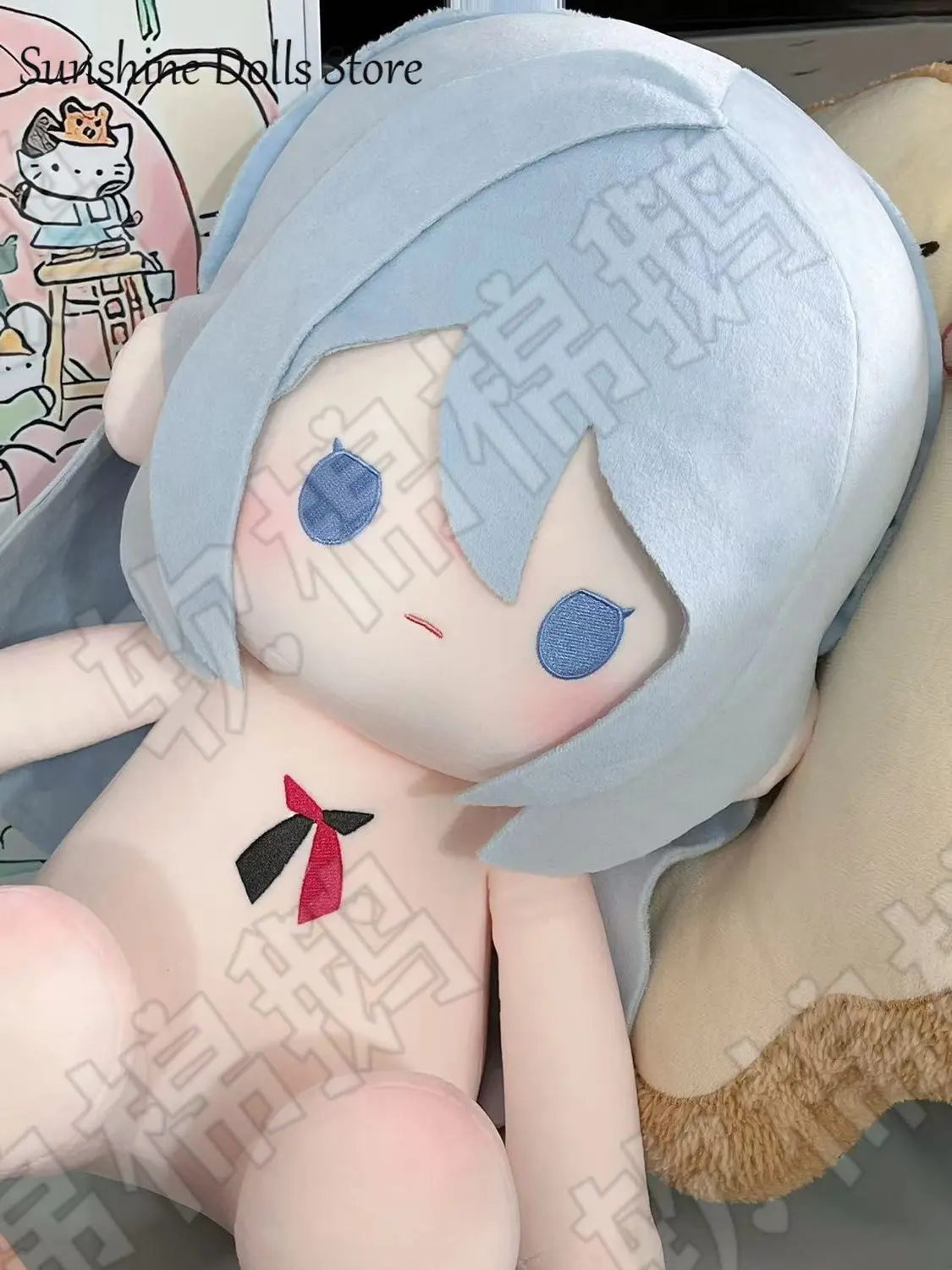 Anime attribut Yoisaki Kanade dessin animé Posture assise peluche poupée corps habiller coton peluche 40cm oreiller Cosplay jouets cadeau