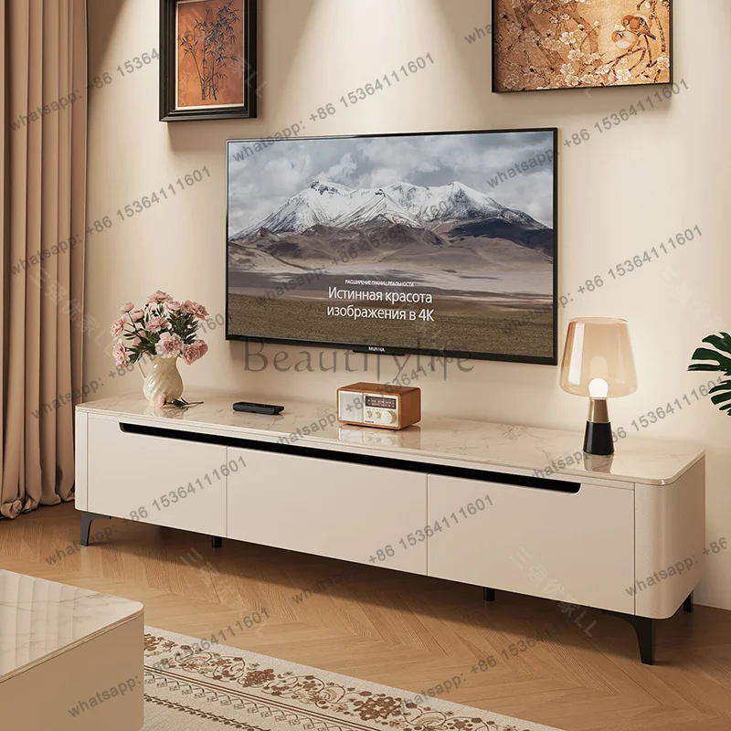 Nordic Delicacy Luxury TV Stands Aesthetic Storage Glamour Tv Table Premium Mobile Tv Da Soggiorno Living Room Furniture