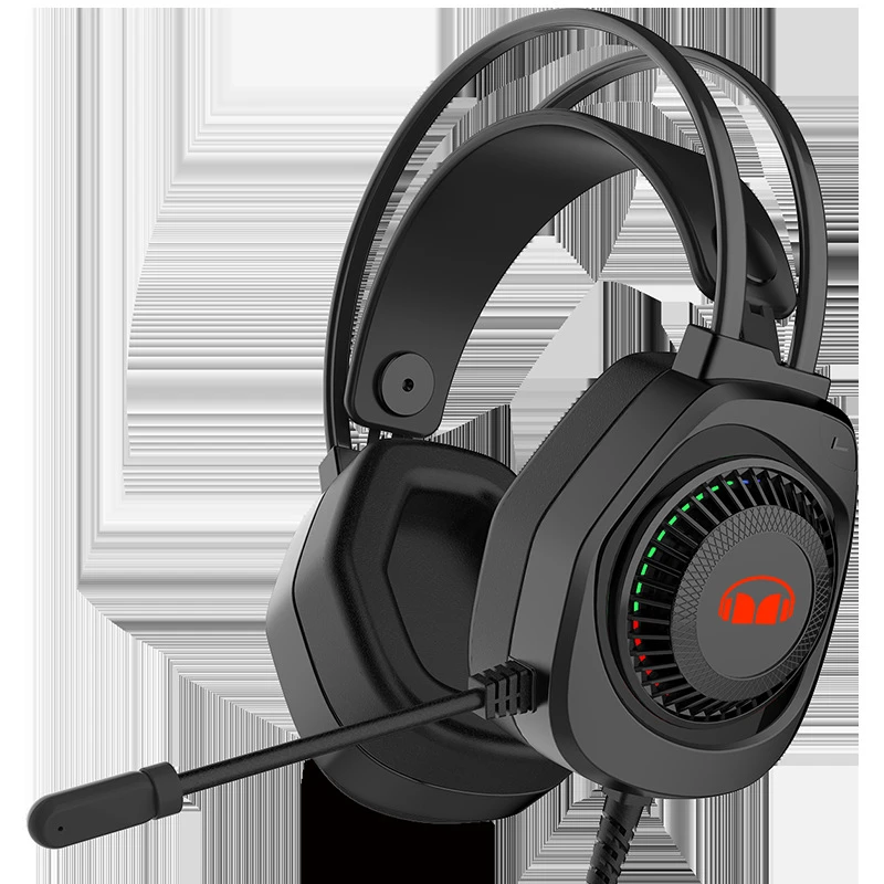 Wired Headset-Mounted Noise Reduction High Quality Heavy Bass Laptop Desktop Computer Gaming Headset