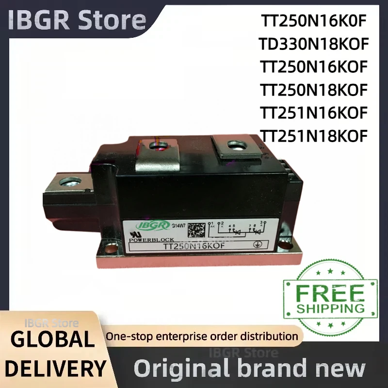 

TT250N16KOF TD330N18KOF TT250N16KOF TT250N18KOF TT251N16KOF TT251N18KOF IGBT Module New Original in Stock