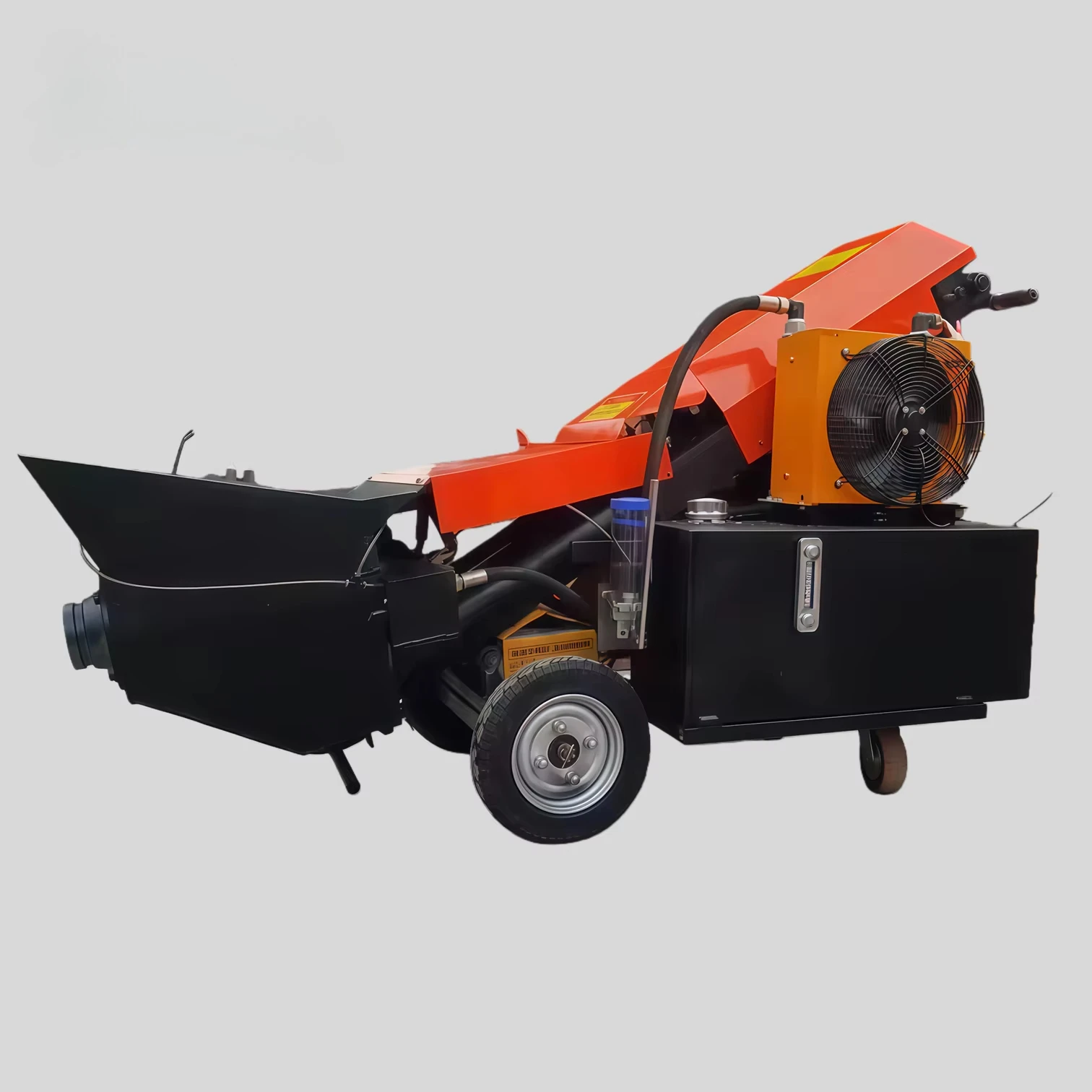 Portable Engine Concrete Pump, Efficient 10m³/ Suitable for Concrete Transportation, Ground Wall Pouring