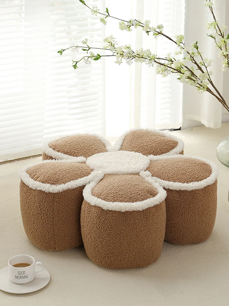 ZZXL Cushion Living Room Sofa Side Floor Ornaments Light Luxury Bedroom Decorations