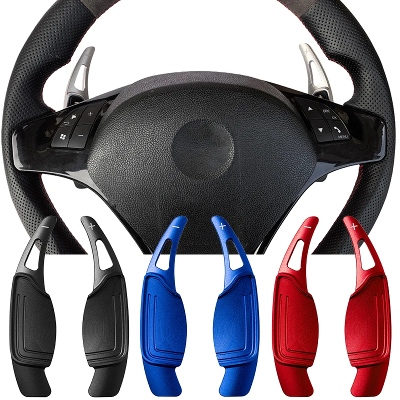 

Накладки-удлинители на подрулевые лепестки переключения передач DSG для Alfa Romeo Giulietta 2011-2020 и Alfa MiTo 2010-2019, аксессуары