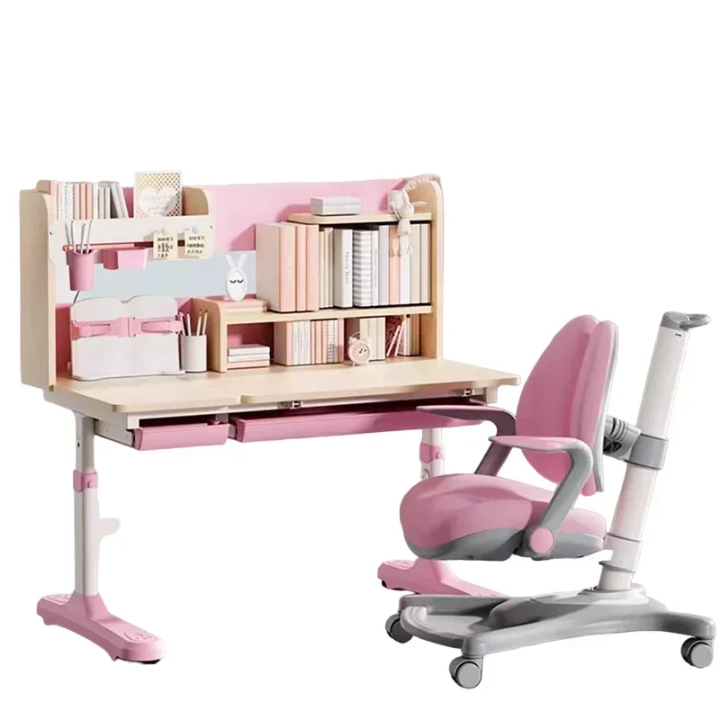 Small Desk Elementary School Student Chair Study Table Tables Angle Adjustable Children Kids Childrens Furniture Children's