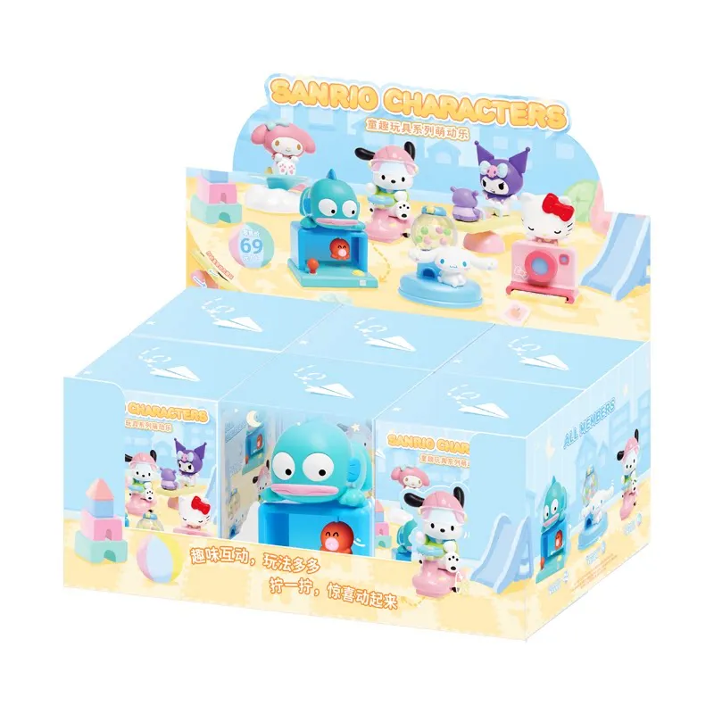 

MOETCH Sanrio Characters Blind Box Toys Family Children'S Fun Toys Series Anime Figures Collect Ornaments