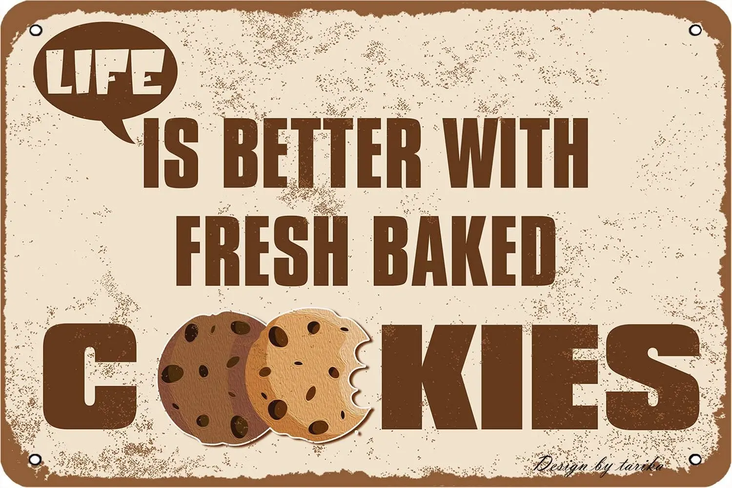 Life is Better with Baked Iron Poster Painting Tin Sign Vintage Wall Decor for Cafe Bar Pub Home Beer Decoration C