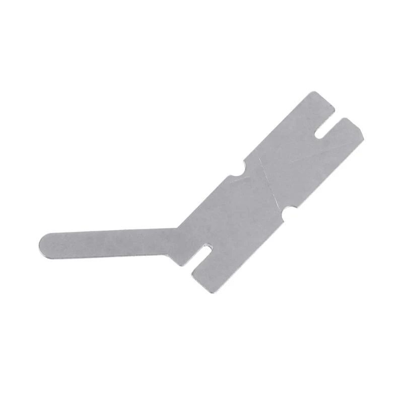 H58C 100 Pieces H-shaped Nickel Sheet for Battery Nickel Plated Steel Strip Sheet Improve Work Efficiency Low Resistivity