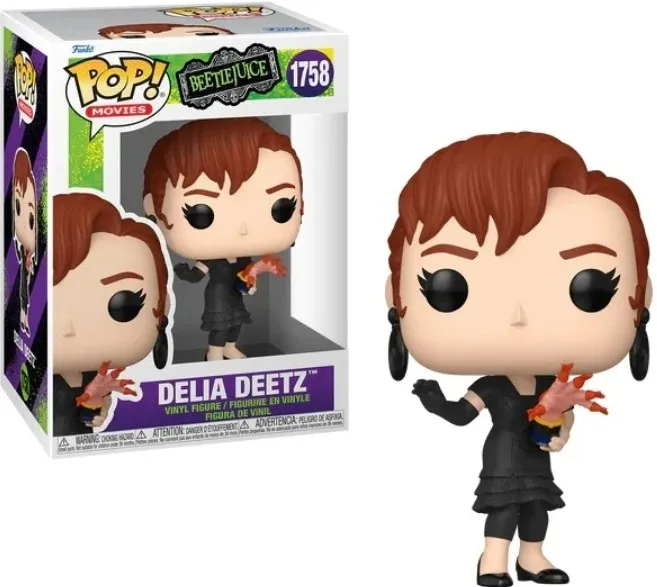 ¡Funko POP! BEETLEJUICE Películas POP 1758 Delia Deetz