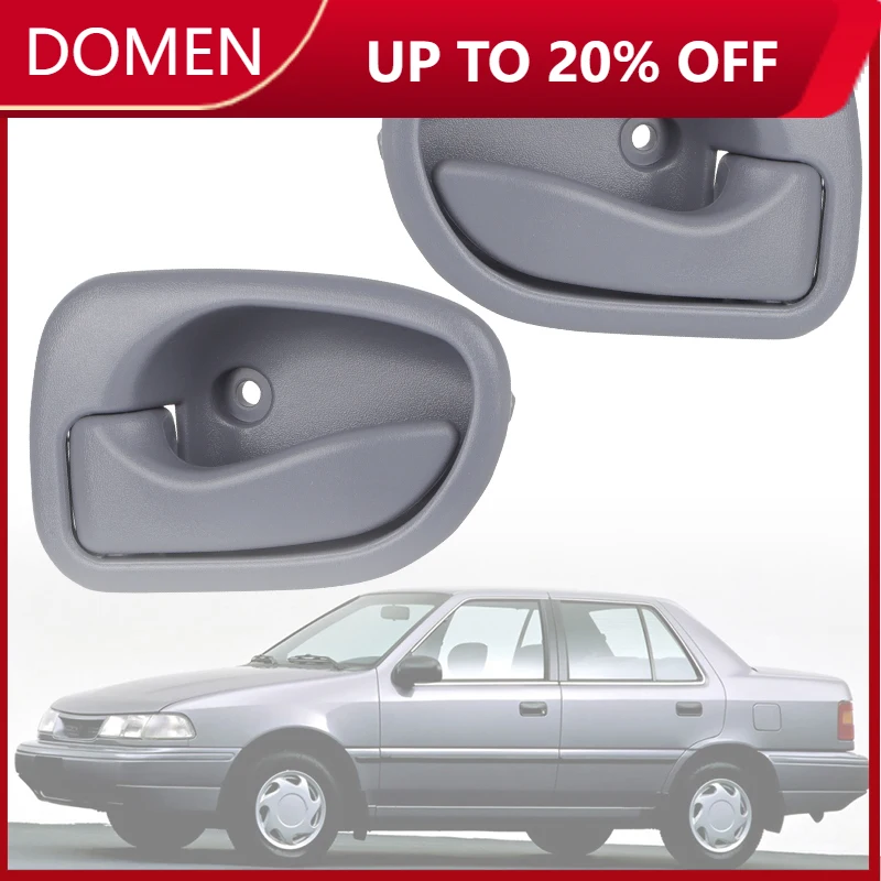 Inner Door Handle Car Inside Front Rear Left Right Inner Door Handle For Hyundai Excel X3 1994 1995 1996 1997 1998 1999 2000