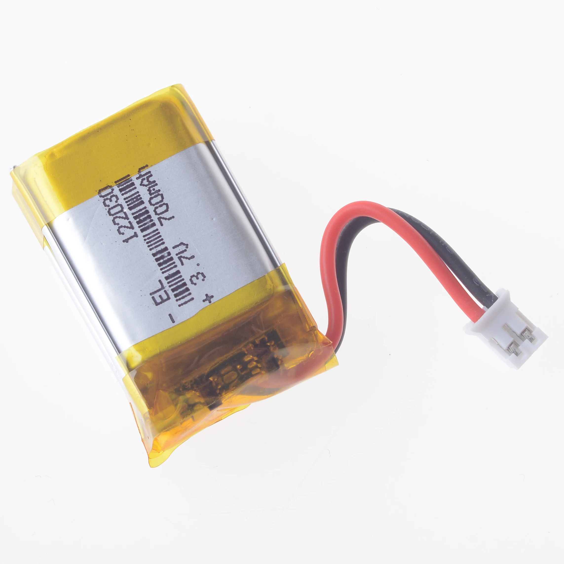 أسلاك السيليكون 3.7 فولت 700 مللي أمبير 122030   بطارية ليثيوم أيون بوليمر / ليثيوم أيون للفأرة القتالية الدموية R8 R3 r70